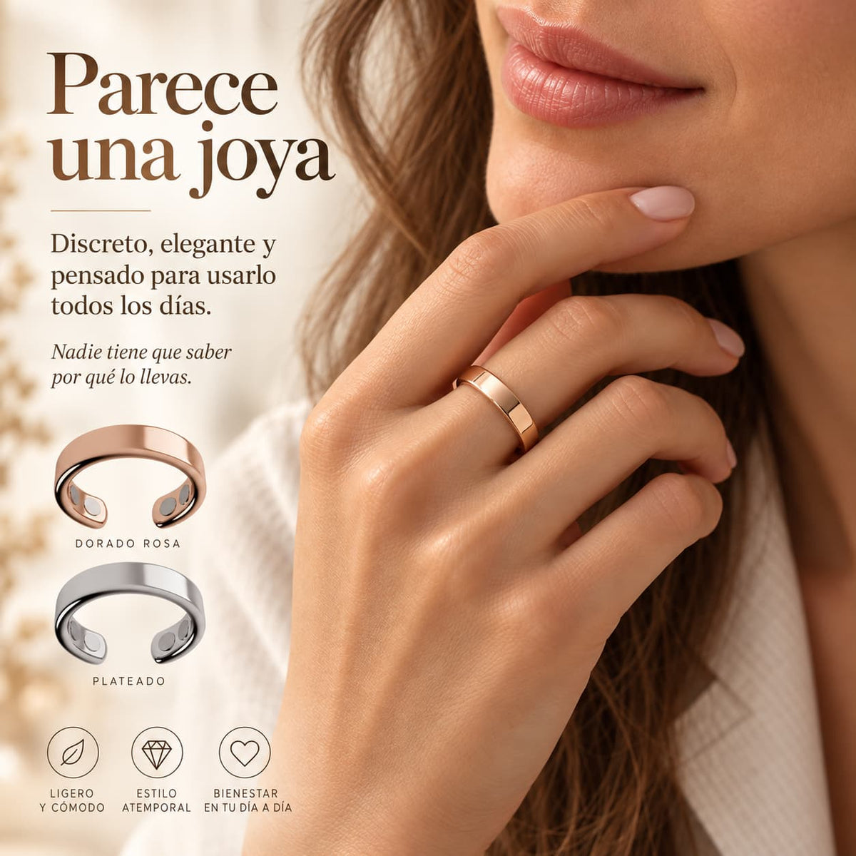Anillo de Magnoterapia – Alivio para la menopausia